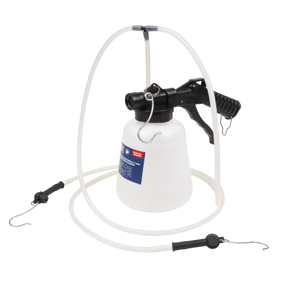 Pneumatic Brake Caliper Clutch Bleeder Vacuum Single & Twin 1L VS020TC