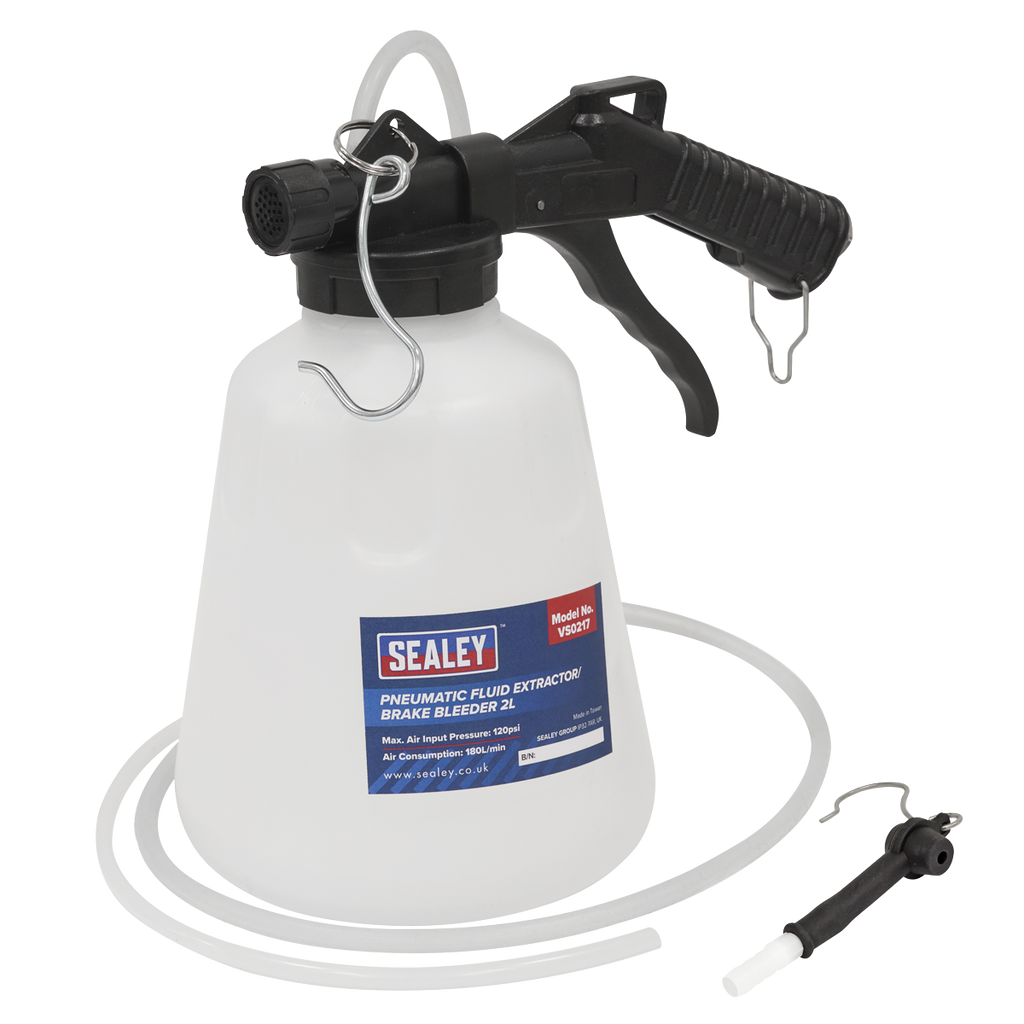 Pneumatic Fluid Extractor/Brake Bleeder 2L VS0217