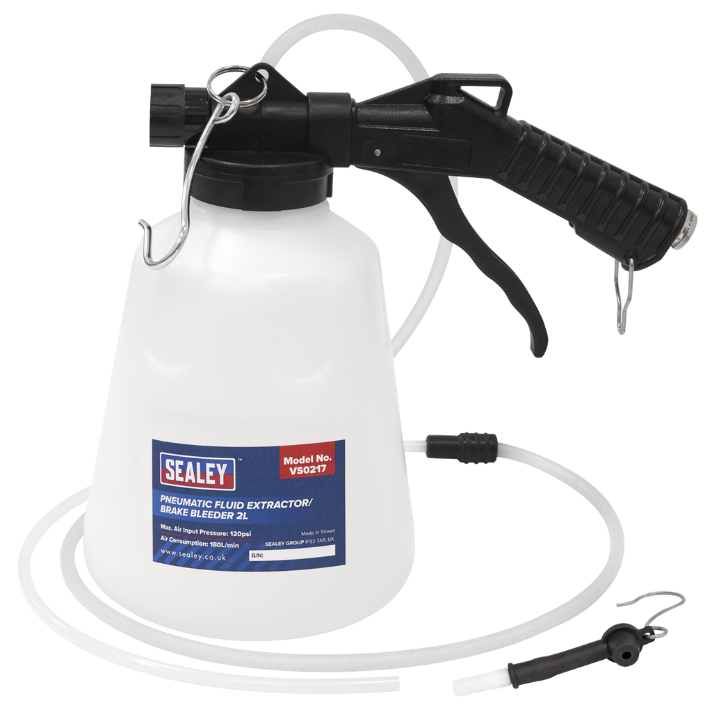 Pneumatic Fluid Extractor/Brake Bleeder 2L VS0217