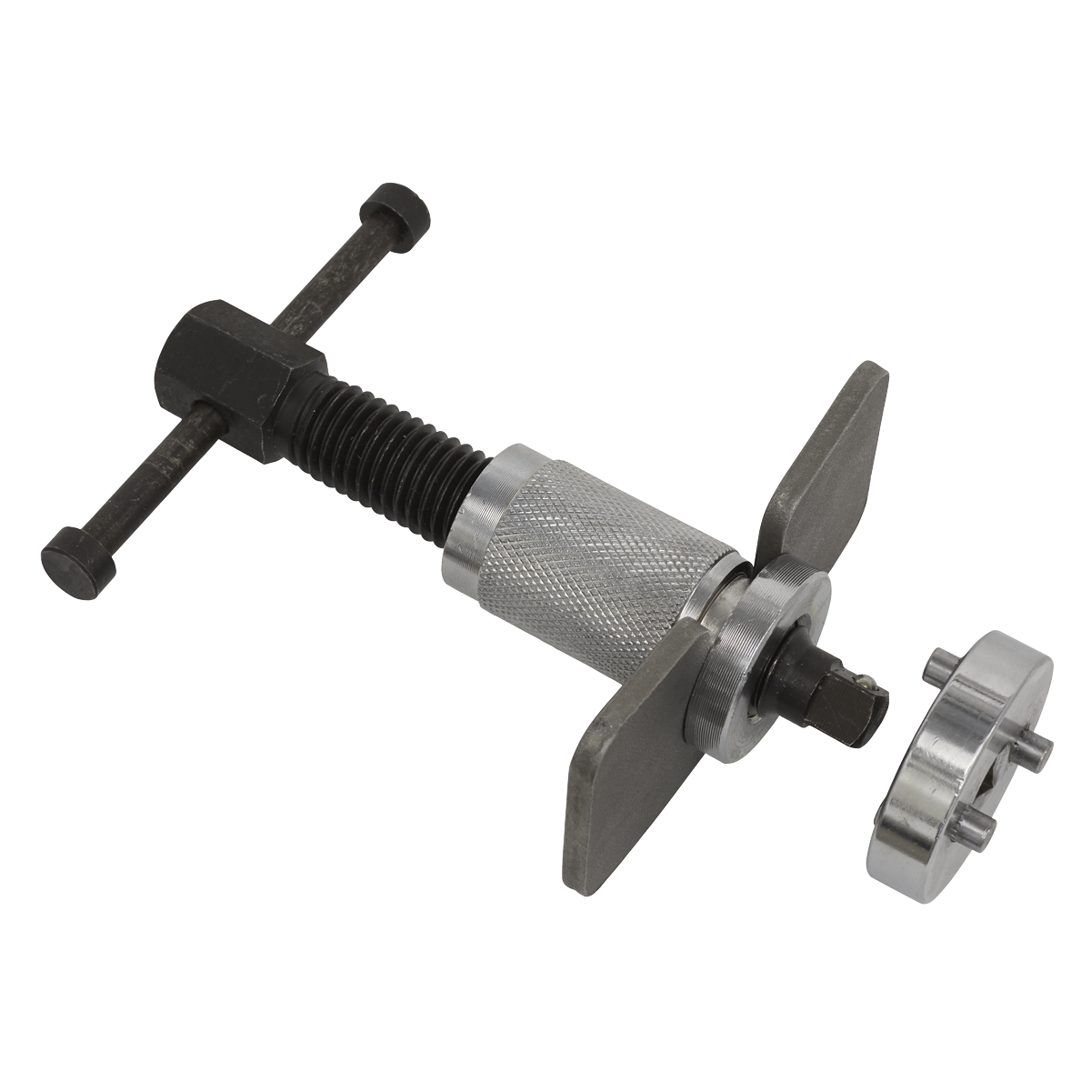 Left-Handed Brake Piston Wind-Back Tool with Double Adaptor VS0247