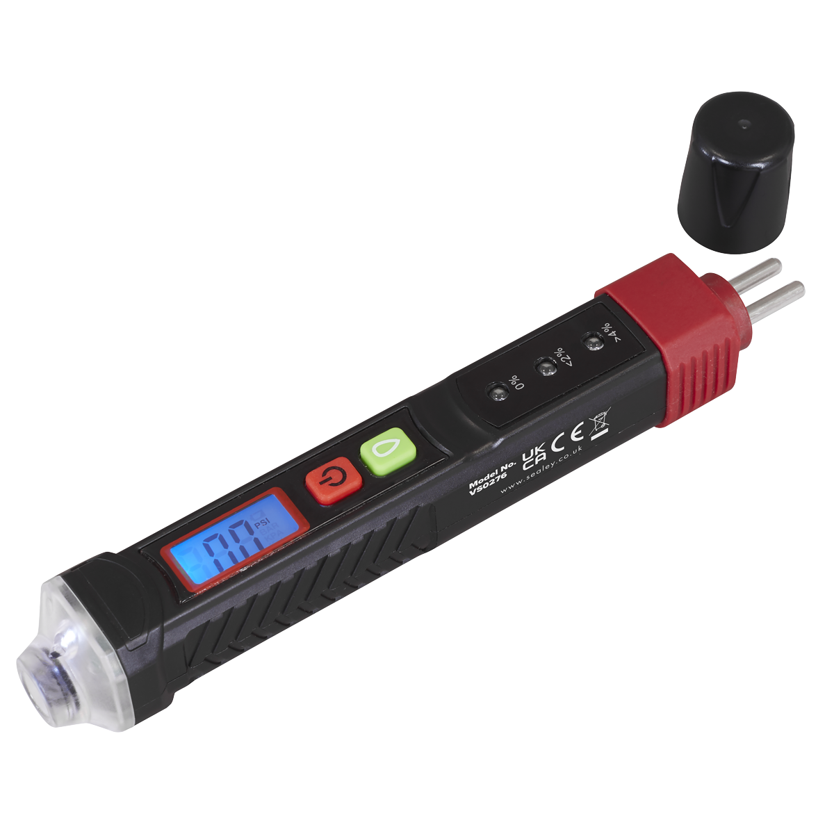 2-In-1 Brake Fluid Tester & Tyre Pressure Gauge VS0276