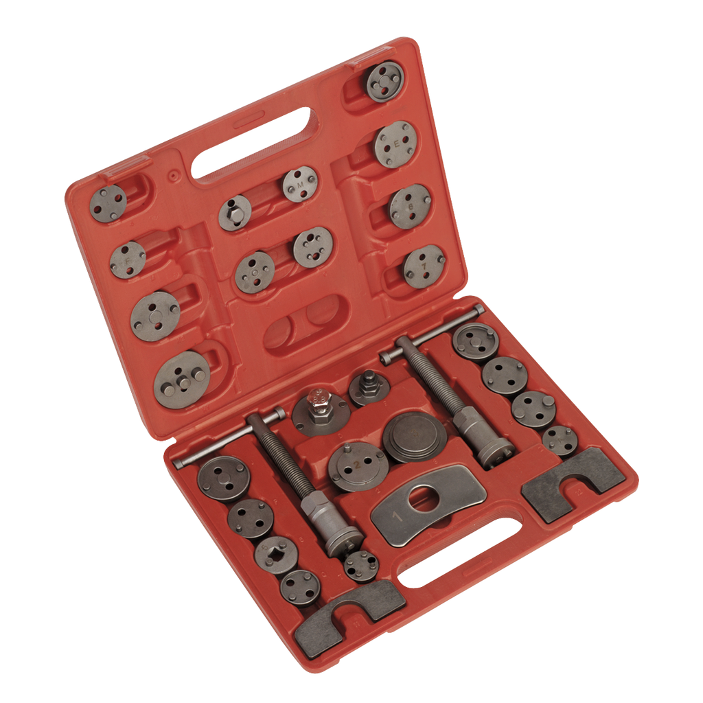 Brake Piston Wind-Back Tool Kit 30pc VS0285