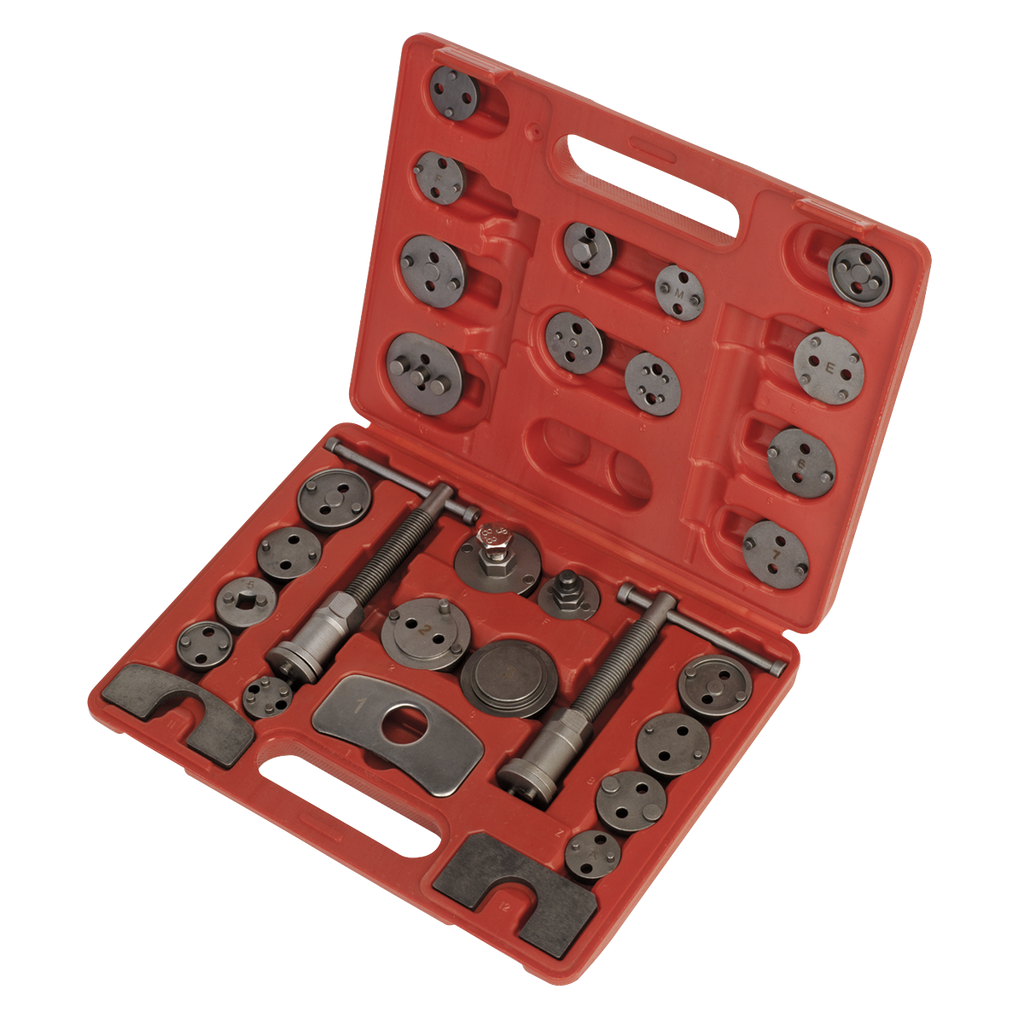 Brake Piston Wind-Back Tool Kit 30pc VS0285