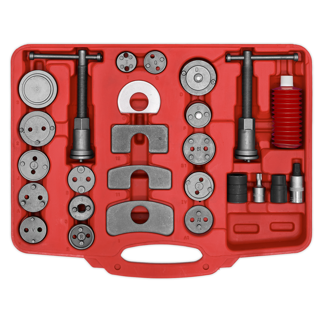 Brake Piston Wind-Back Tool Kit 50pc VS0287