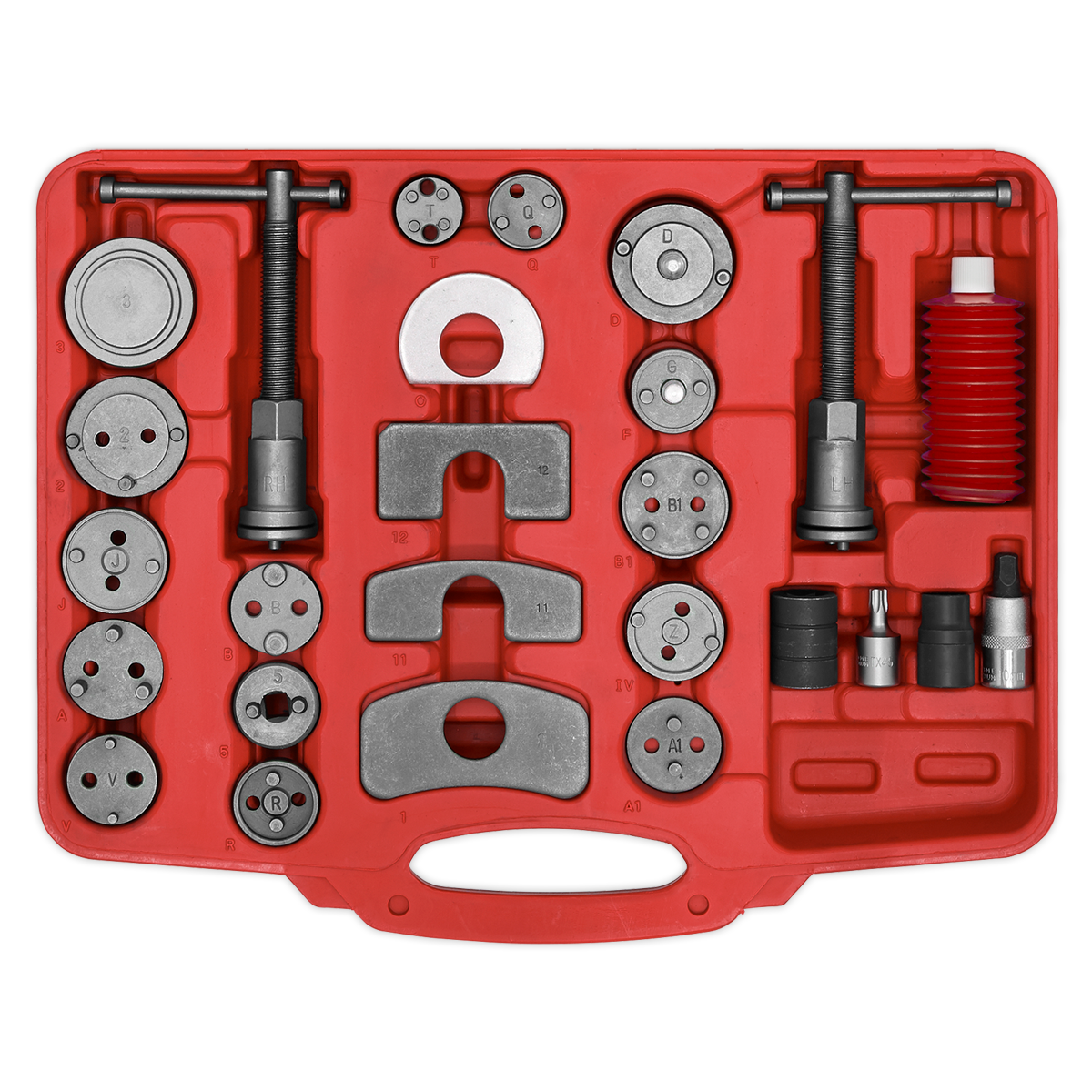 Brake Piston Wind-Back Tool Kit 50pc VS0287