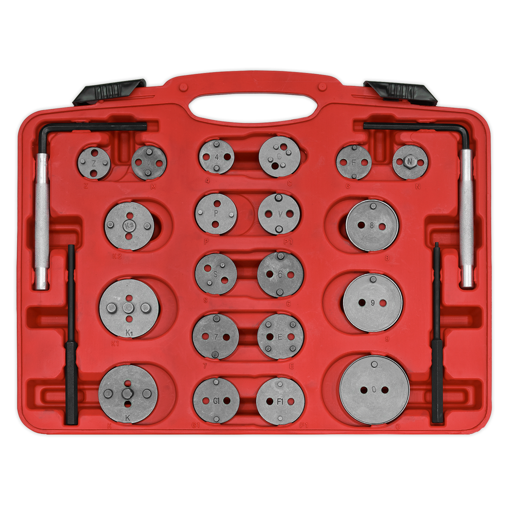 Brake Piston Wind-Back Tool Kit 50pc VS0287