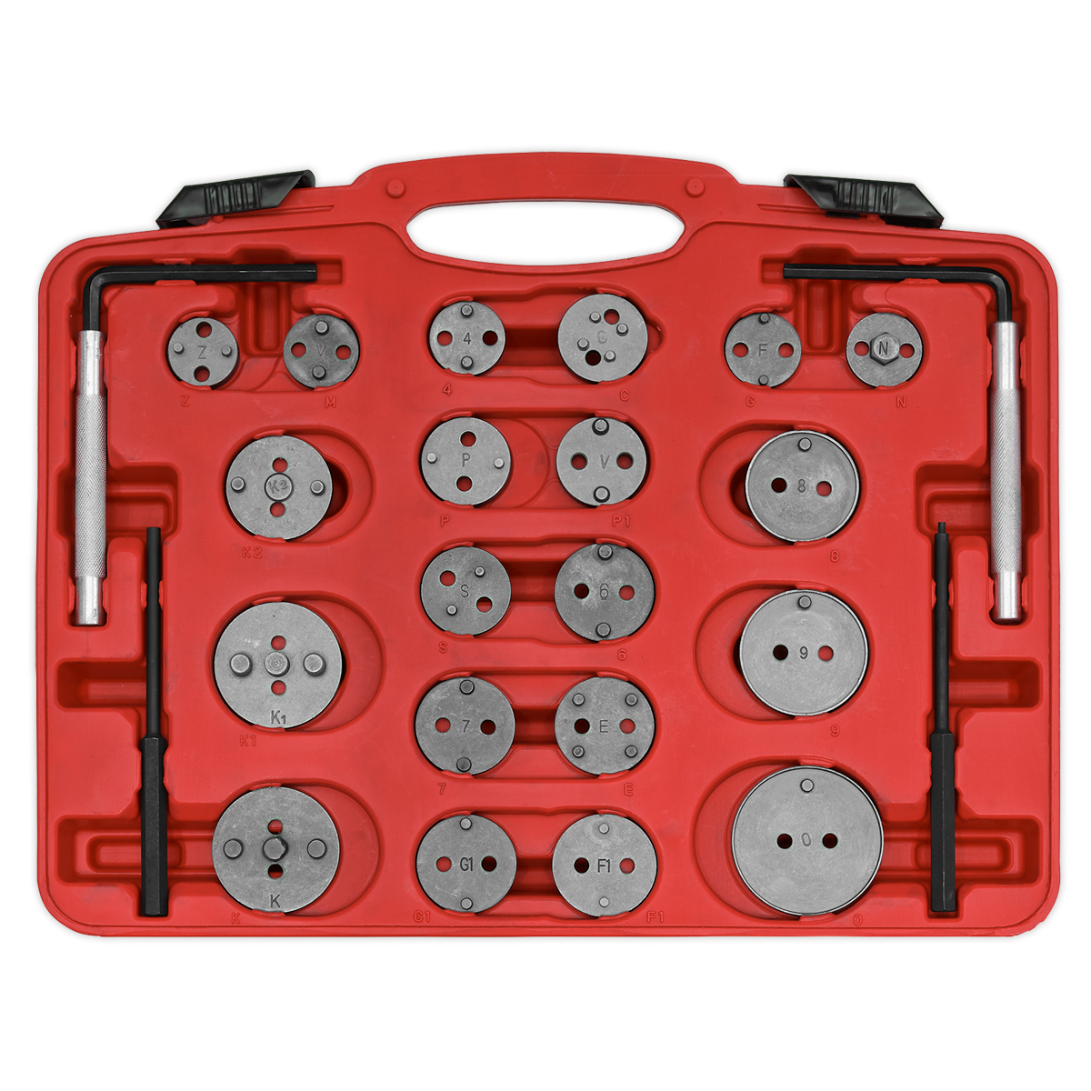 Brake Piston Wind-Back Tool Kit 50pc VS0287