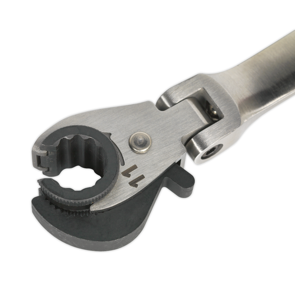 Ratcheting Brake Pipe Spanner 10 x 11mm VS0347