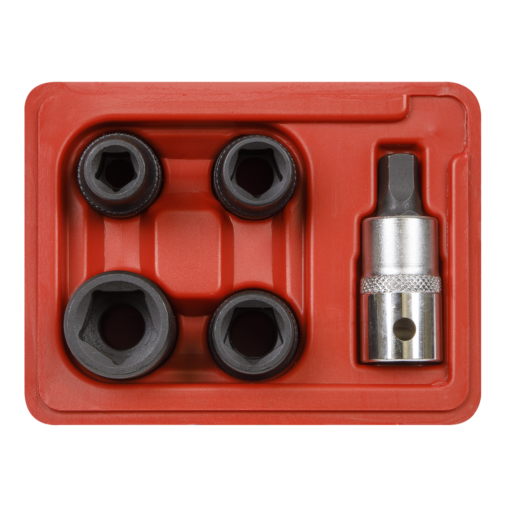 Brake Caliper Socket Set 1/2"Sq Drive 5pc VS0464