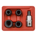 Brake Caliper Socket Set 1/2"Sq Drive 5pc VS0464