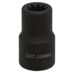 Brake Caliper Socket 1/2"Sq Drive 10mm 10-Point VS0983