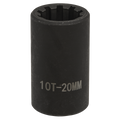Brake Caliper Socket 1/2"Sq Drive 20mm 10-Point VS0984