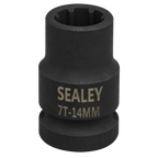 Brake Caliper Socket 1/2"Sq Drive 14mm 7-Point VS0985