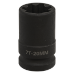 Brake Caliper Socket 1/2"Sq Drive 20mm 7-Point VS0986