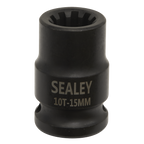 Brake Caliper Socket 1/2"Sq Drive 15mm 10-Point VS0990