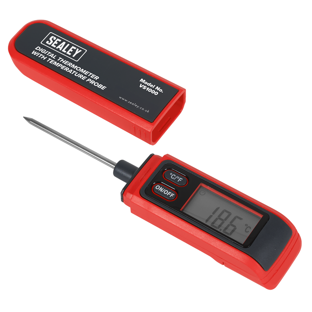 Digital Thermometer with Temperature Probe VS1000
