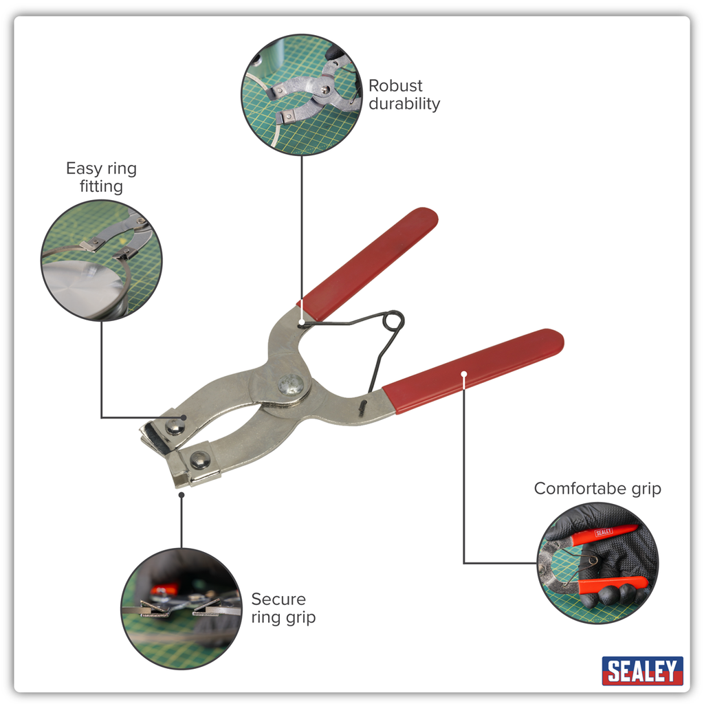 Piston Ring Pliers 1.2-5mm Capacity VS164