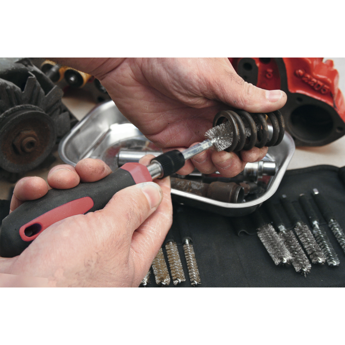 Cleaning & Decarbonising Brush Set 20pc VS1800