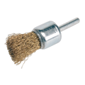 Flat Top Crimped Wire Decarbonising Brush 25mm VS1803