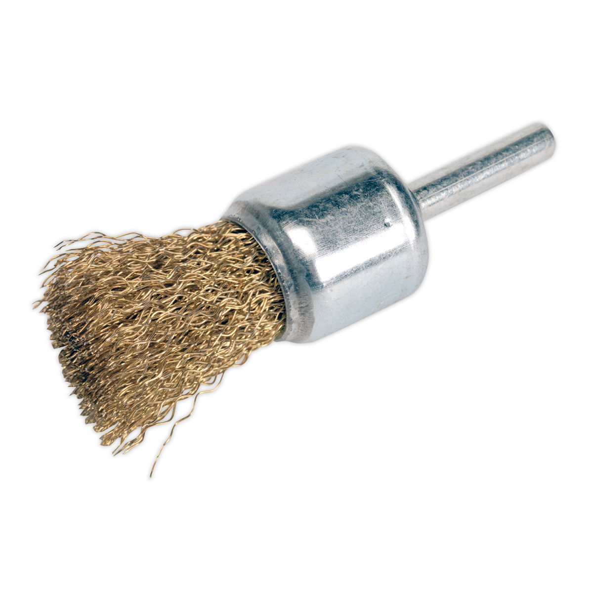 Flat Top Crimped Wire Decarbonising Brush 25mm VS1803