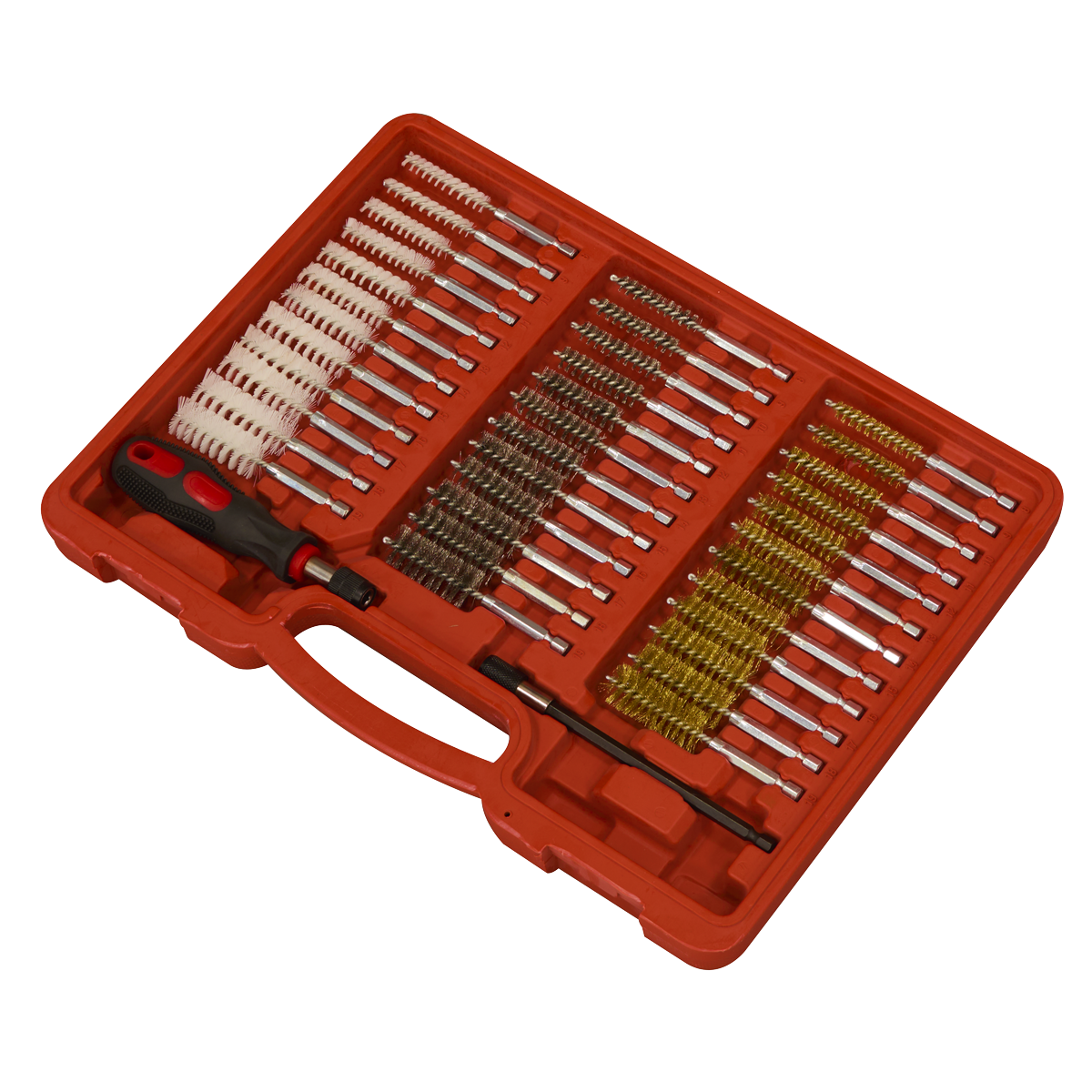 Injector Bore Cleaning Brush Set 38pc VS1910