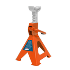 Ratchet Type Axle Stands (Pair) 2 Tonne Capacity per Stand - Orange VS2002OR