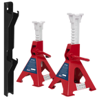 Axle Stand & Axle Stand Storage Rack Combo 3 Tonne VS2003COMBO
