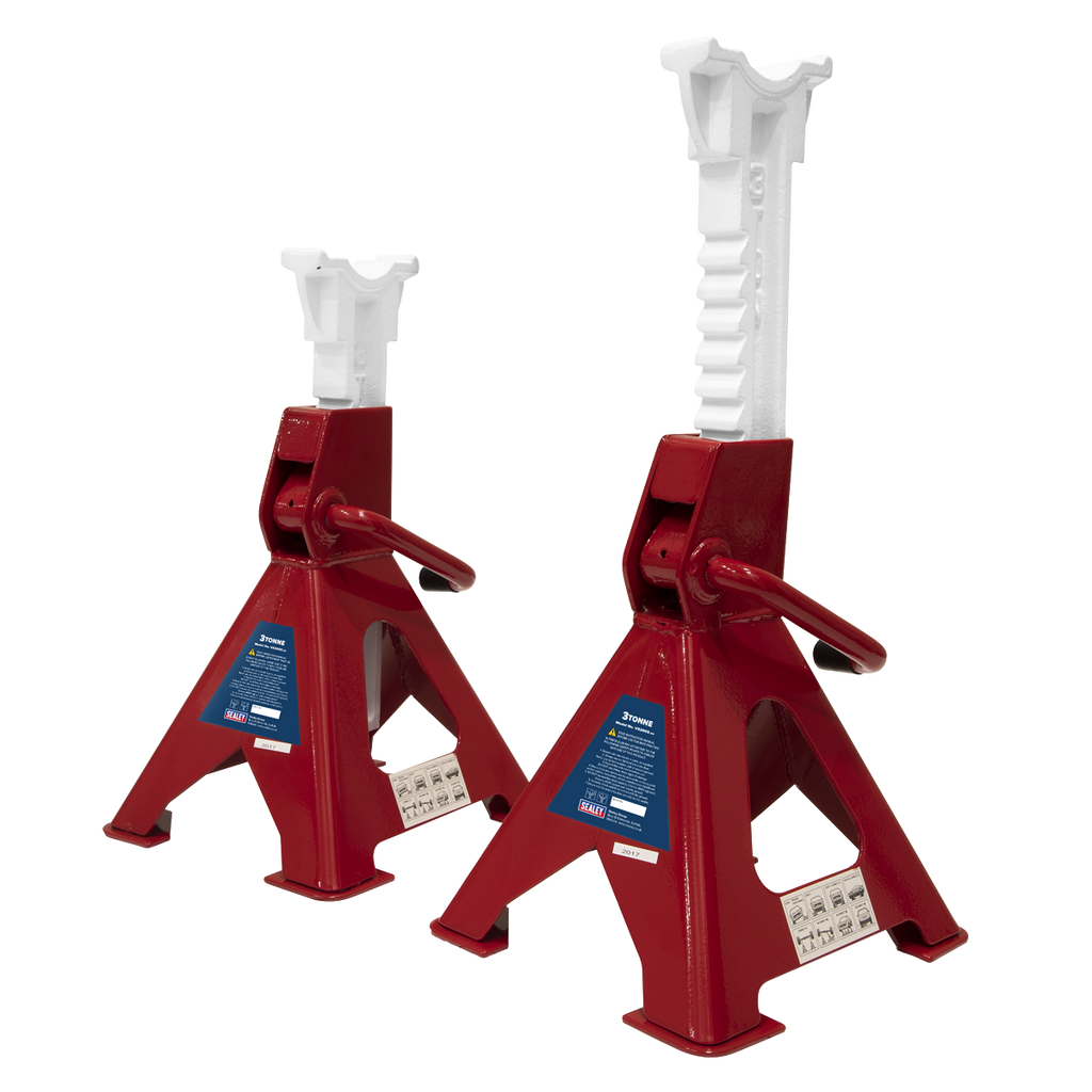 Ratchet Type Axle Stands (Pair) 3 Tonne Capacity per Stand VS2003
