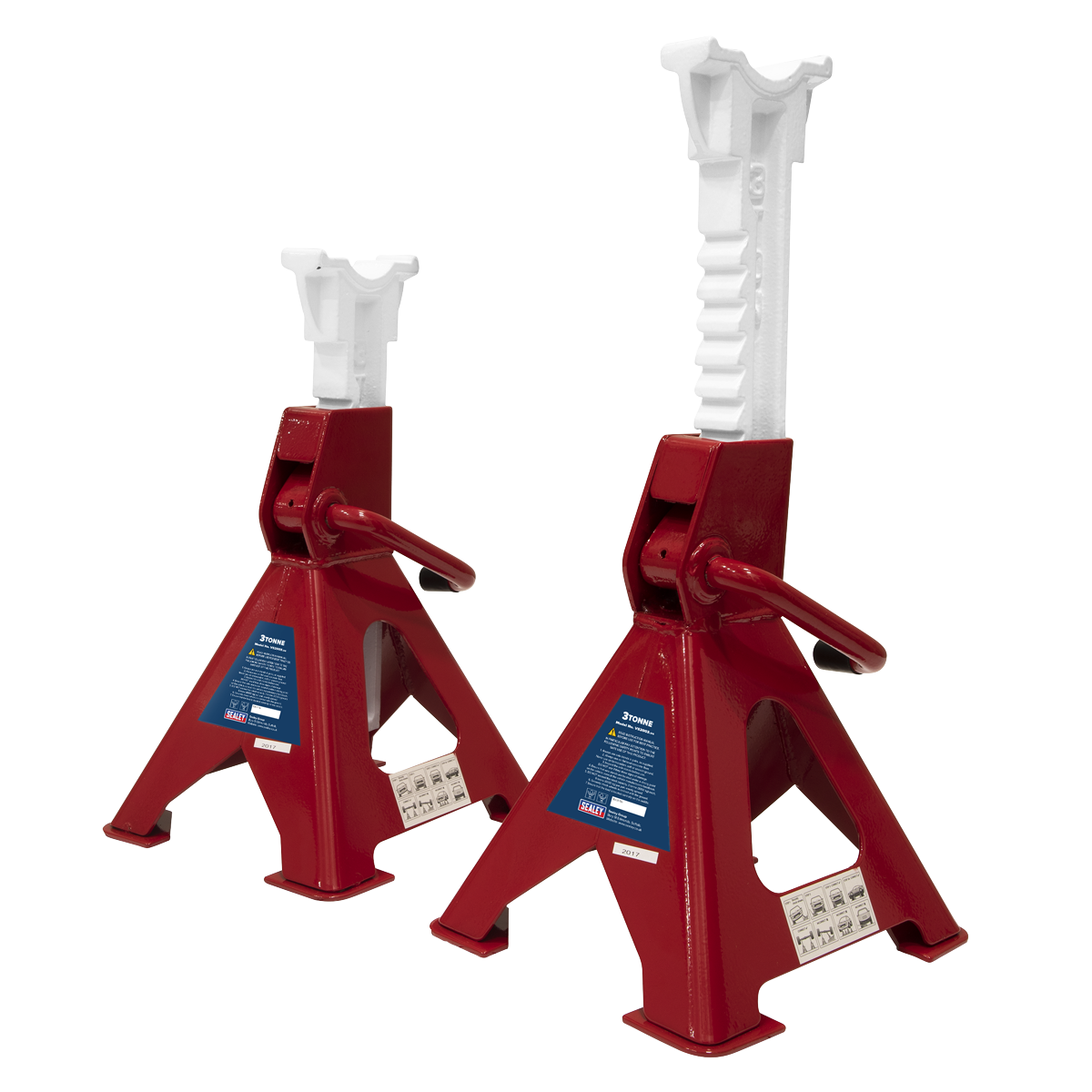 Ratchet Type Axle Stands (Pair) 3 Tonne Capacity per Stand VS2003