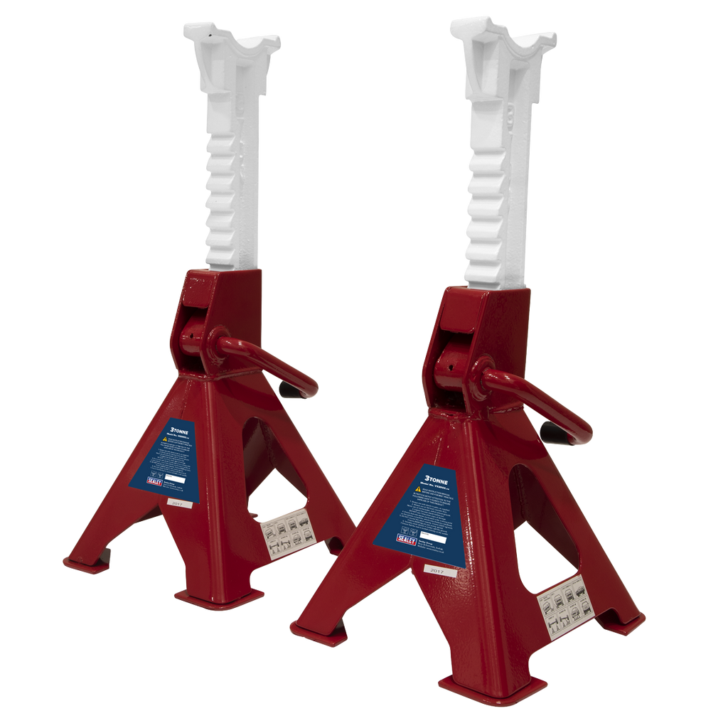 Ratchet Type Axle Stands (Pair) 3 Tonne Capacity per Stand VS2003