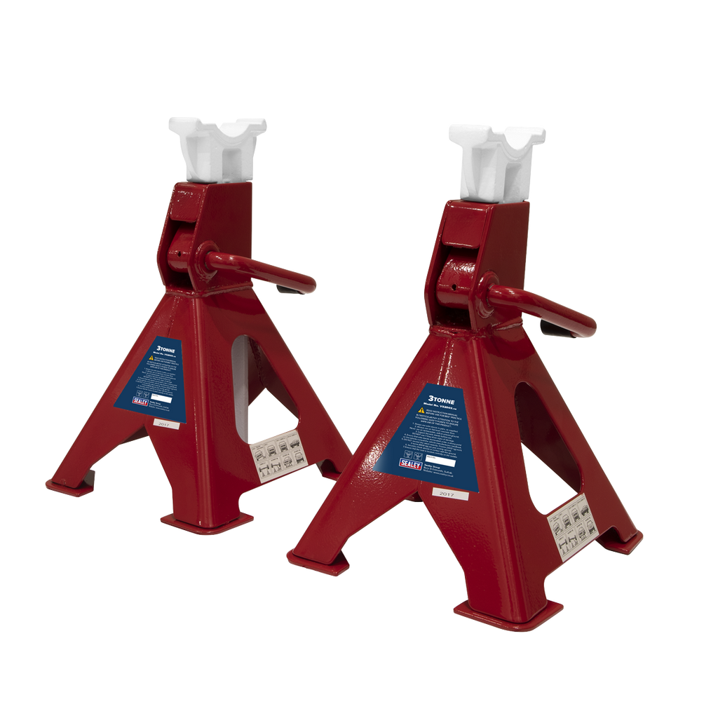 Ratchet Type Axle Stands (Pair) 3 Tonne Capacity per Stand VS2003