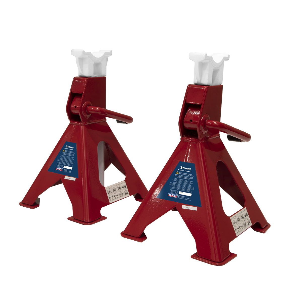 Ratchet Type Axle Stands (Pair) 3 Tonne Capacity per Stand VS2003