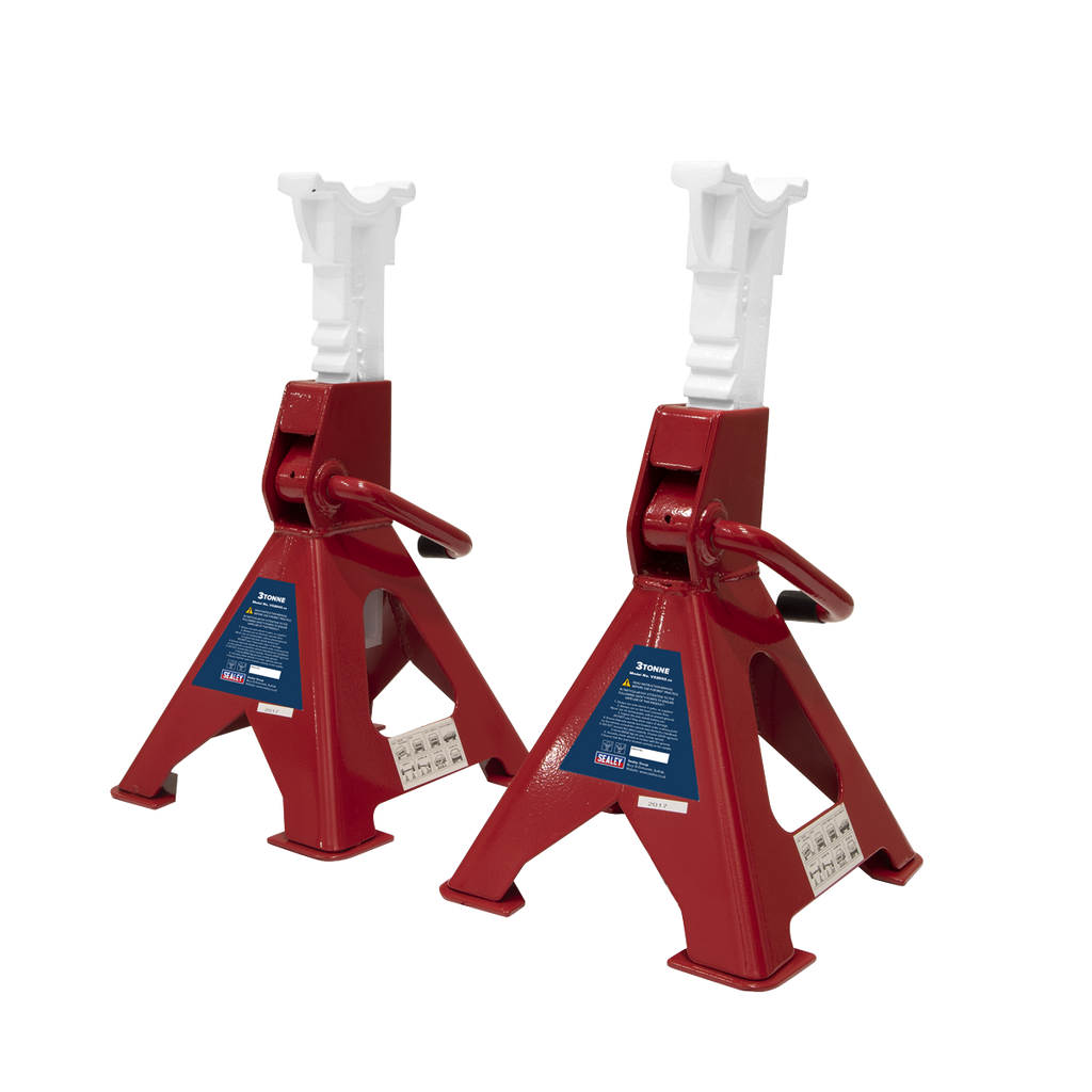 Ratchet Type Axle Stands (Pair) 3 Tonne Capacity per Stand VS2003