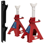 Axle Stand & Axle Stand Storage Rack Combo 6 Tonne VS2006COMBO