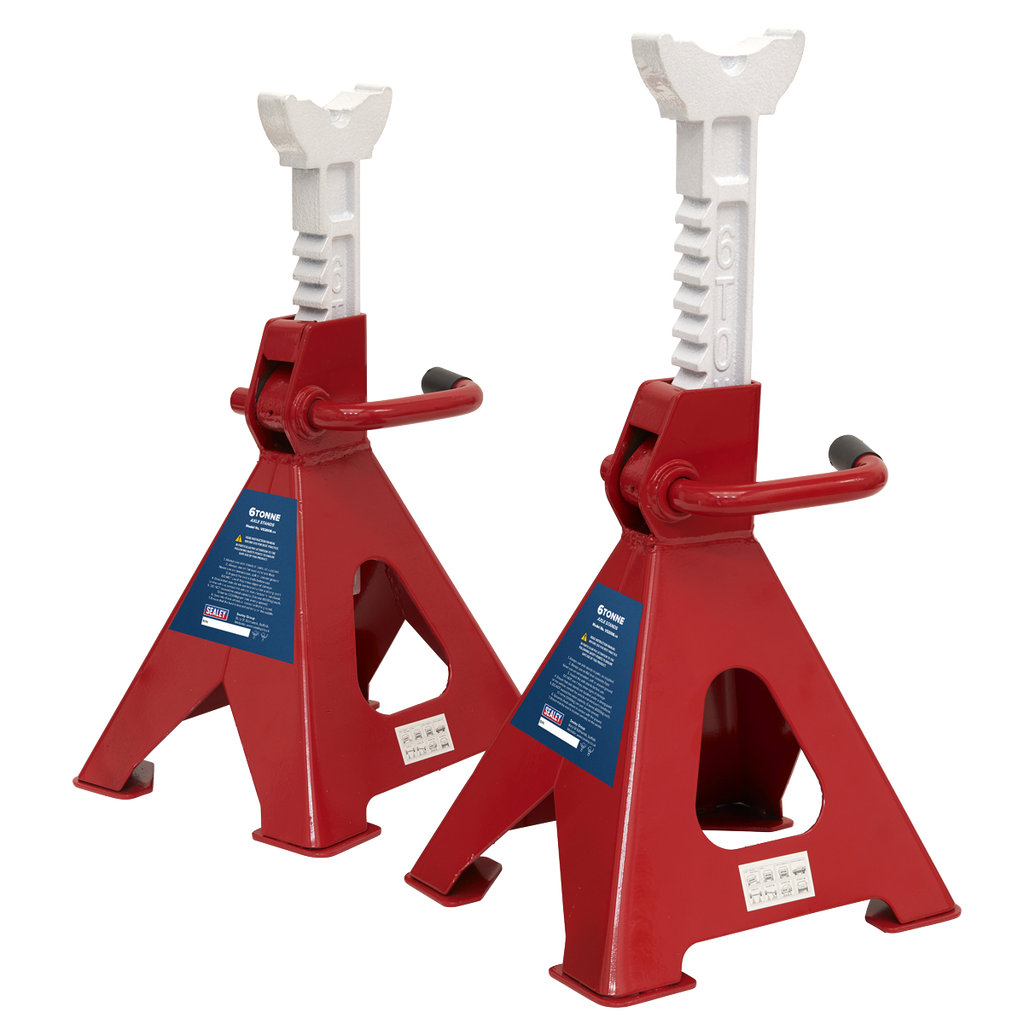 Ratchet Type Axle Stands (Pair) 6 Tonne Capacity per Stand VS2006