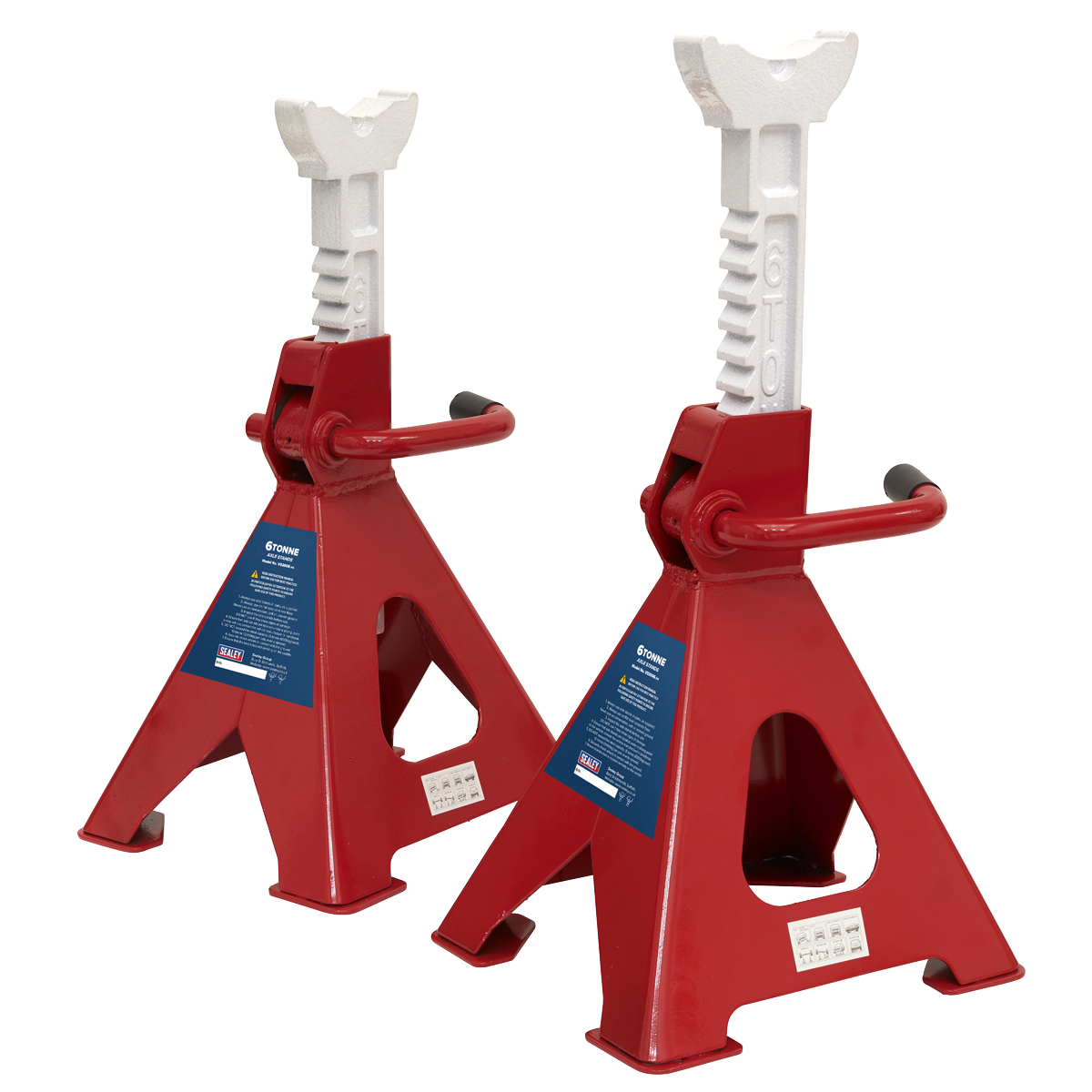 Ratchet Type Axle Stands (Pair) 6 Tonne Capacity per Stand VS2006