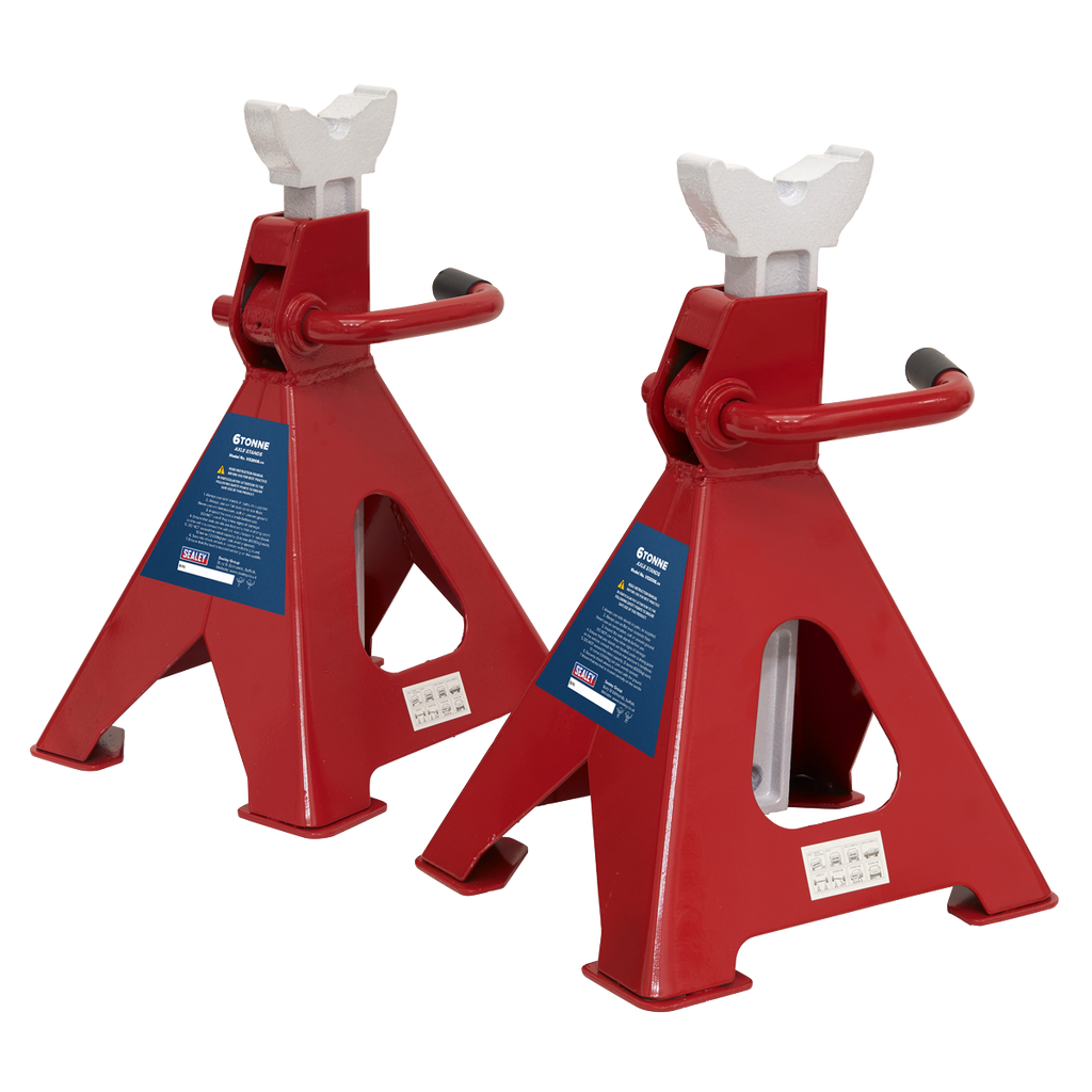 Ratchet Type Axle Stands (Pair) 6 Tonne Capacity per Stand VS2006
