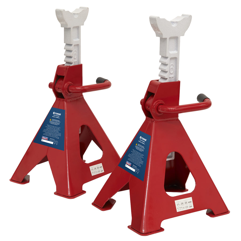 Ratchet Type Axle Stands (Pair) 6 Tonne Capacity per Stand VS2006