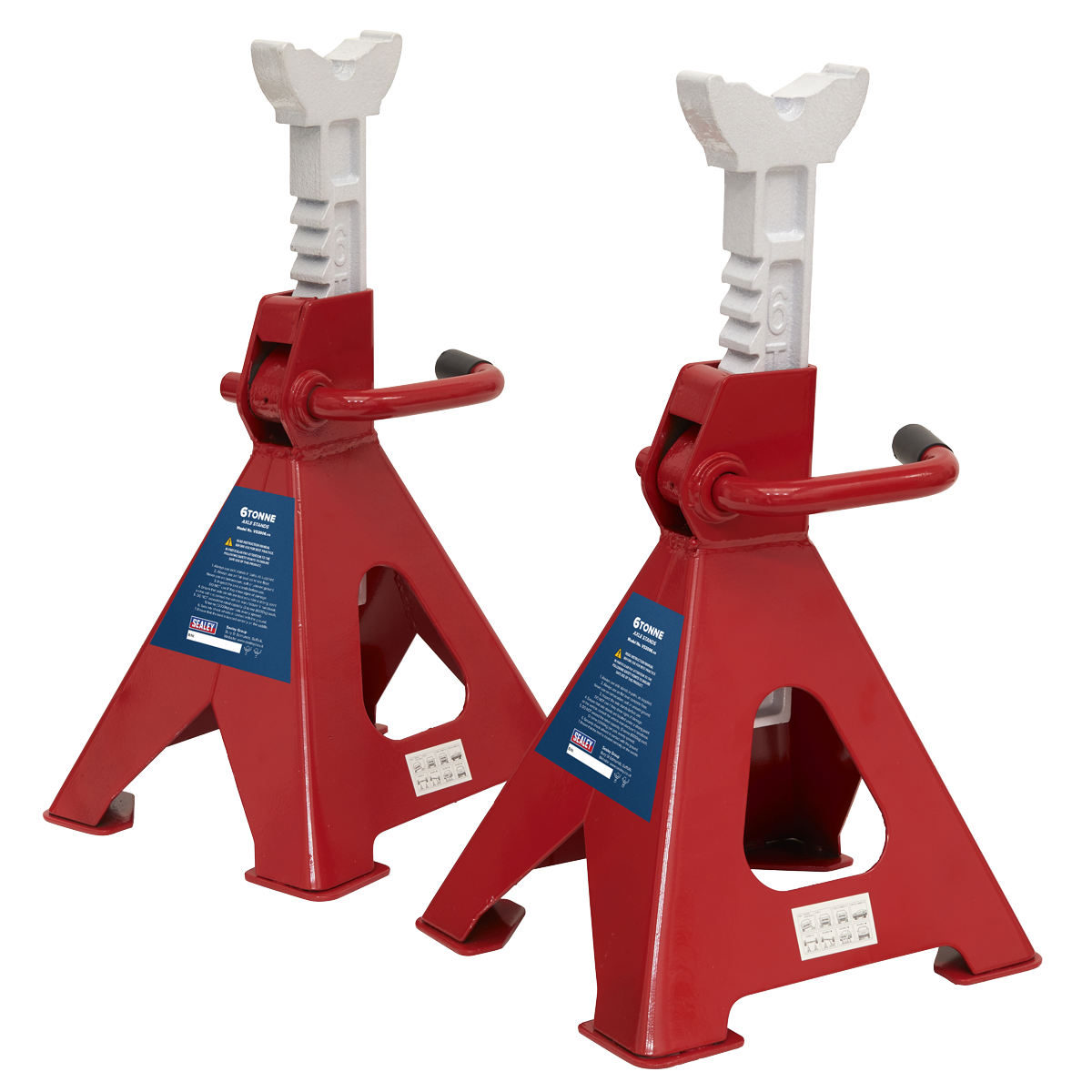 Ratchet Type Axle Stands (Pair) 6 Tonne Capacity per Stand VS2006