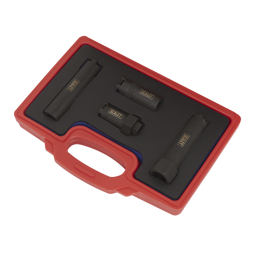 Diesel Injector Socket Set for Commercial Vehicles 4pc VS2061