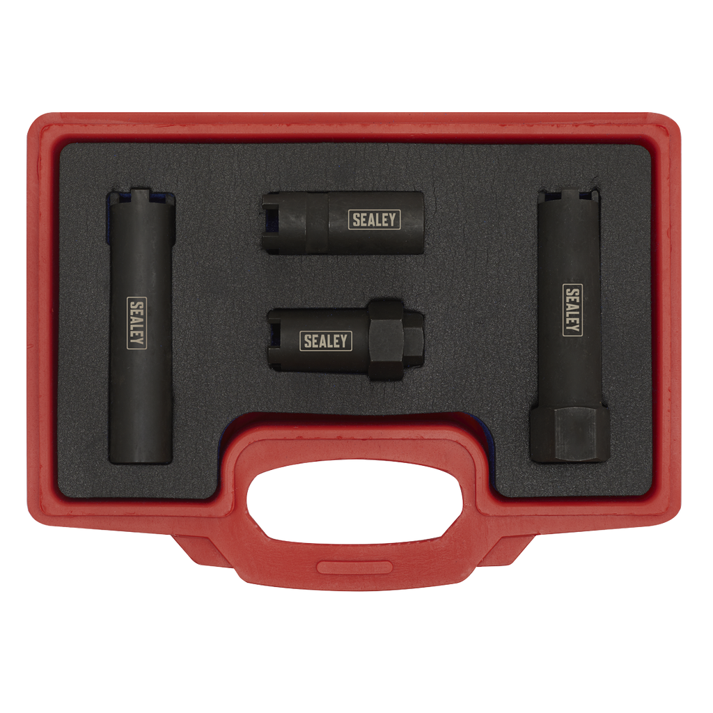 Diesel Injector Socket Set for Commercial Vehicles 4pc VS2061