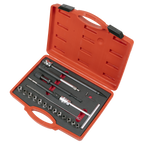 Diesel Injector Seat Cutter Set 21pc VS2070