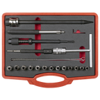 Diesel Injector Seat Cutter Set 21pc VS2070