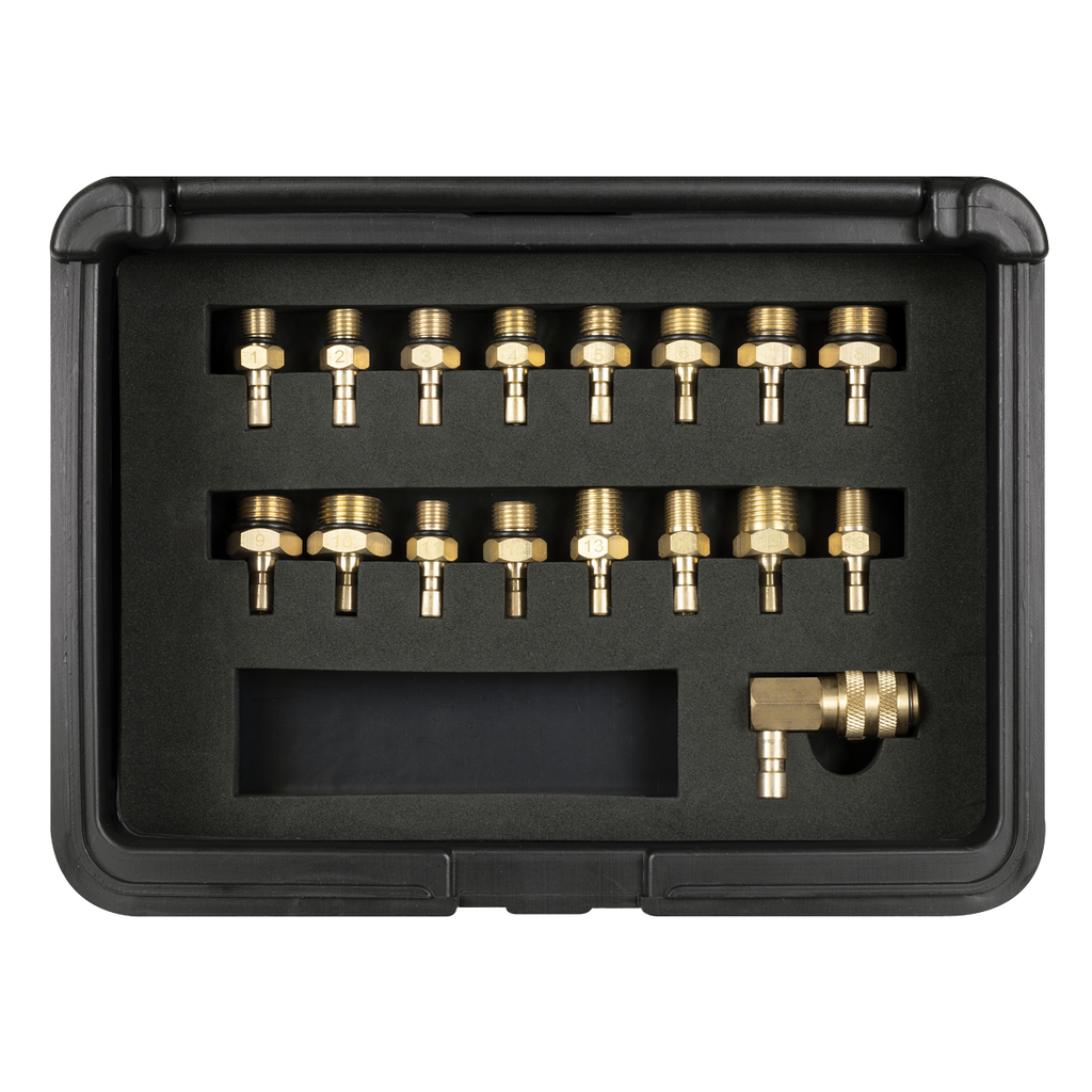 Digital Oil Pressure Test Kit 18pc VS217