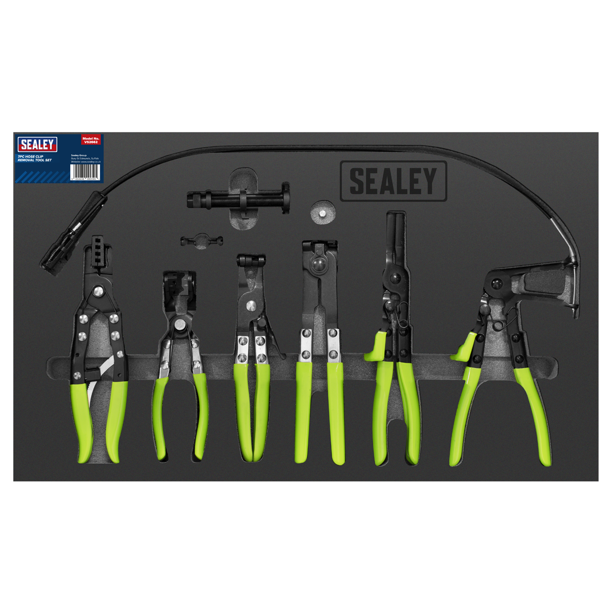 Hose Clip Removal Tool Set 7pc VS2662