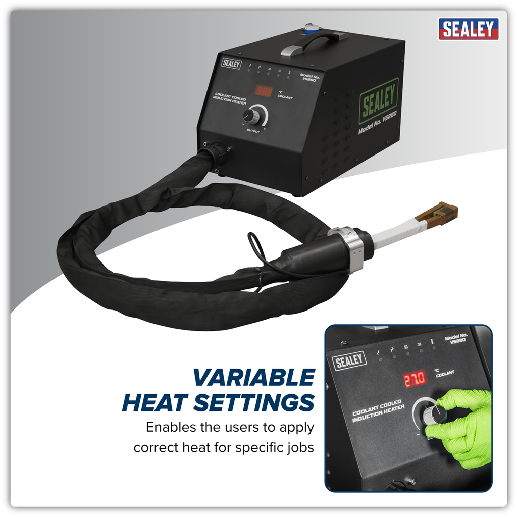 Coolant Cooled Induction Heater 3700W VS280