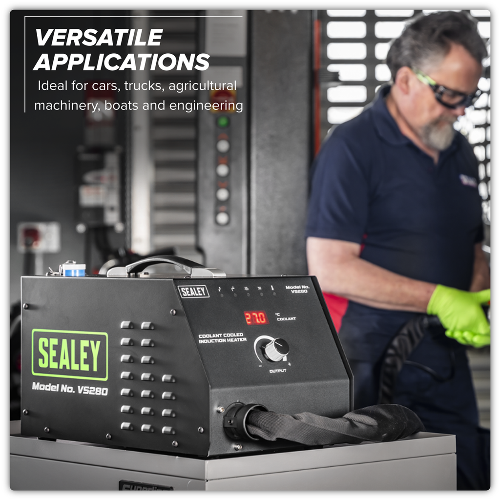 Coolant Cooled Induction Heater 3700W VS280