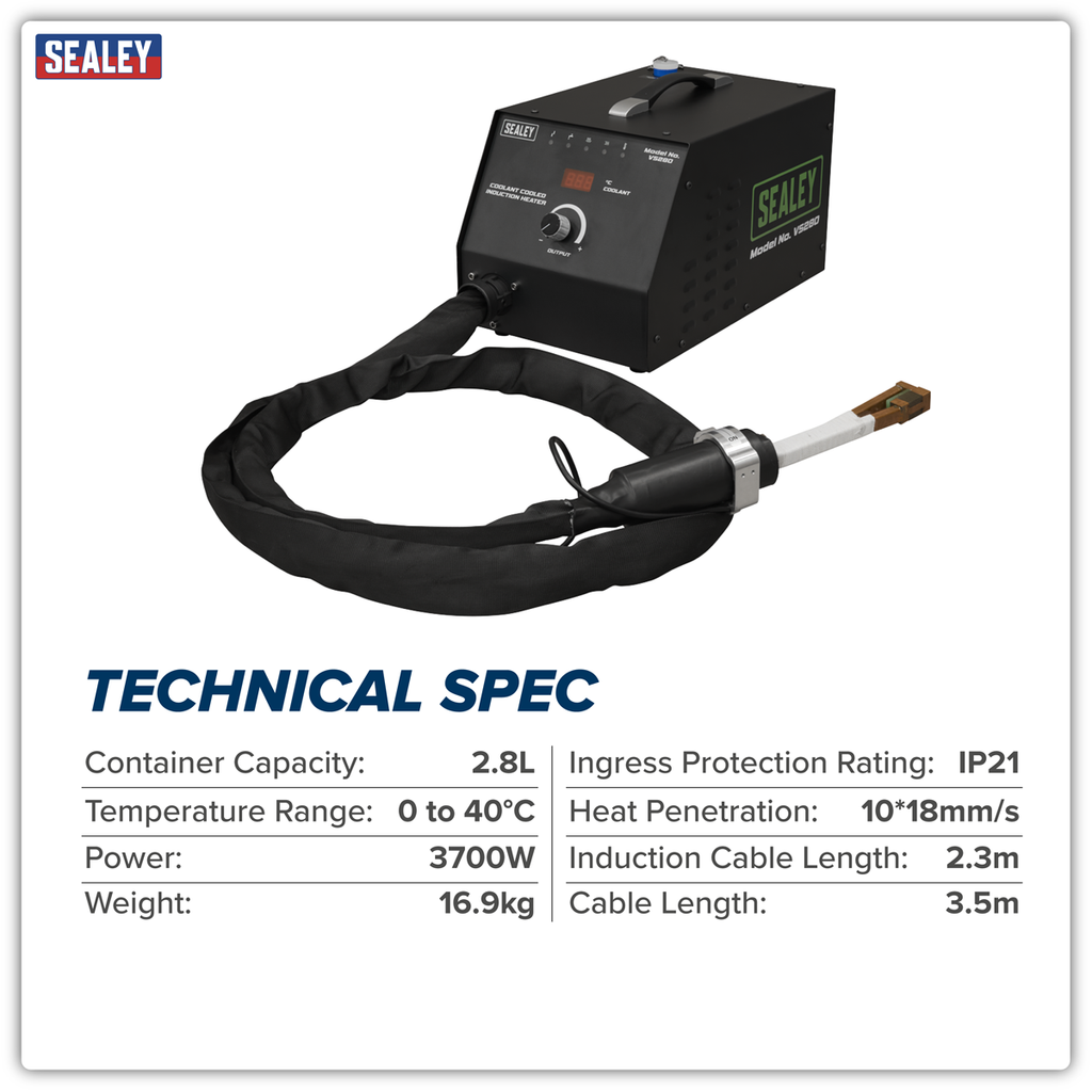 Coolant Cooled Induction Heater 3700W VS280