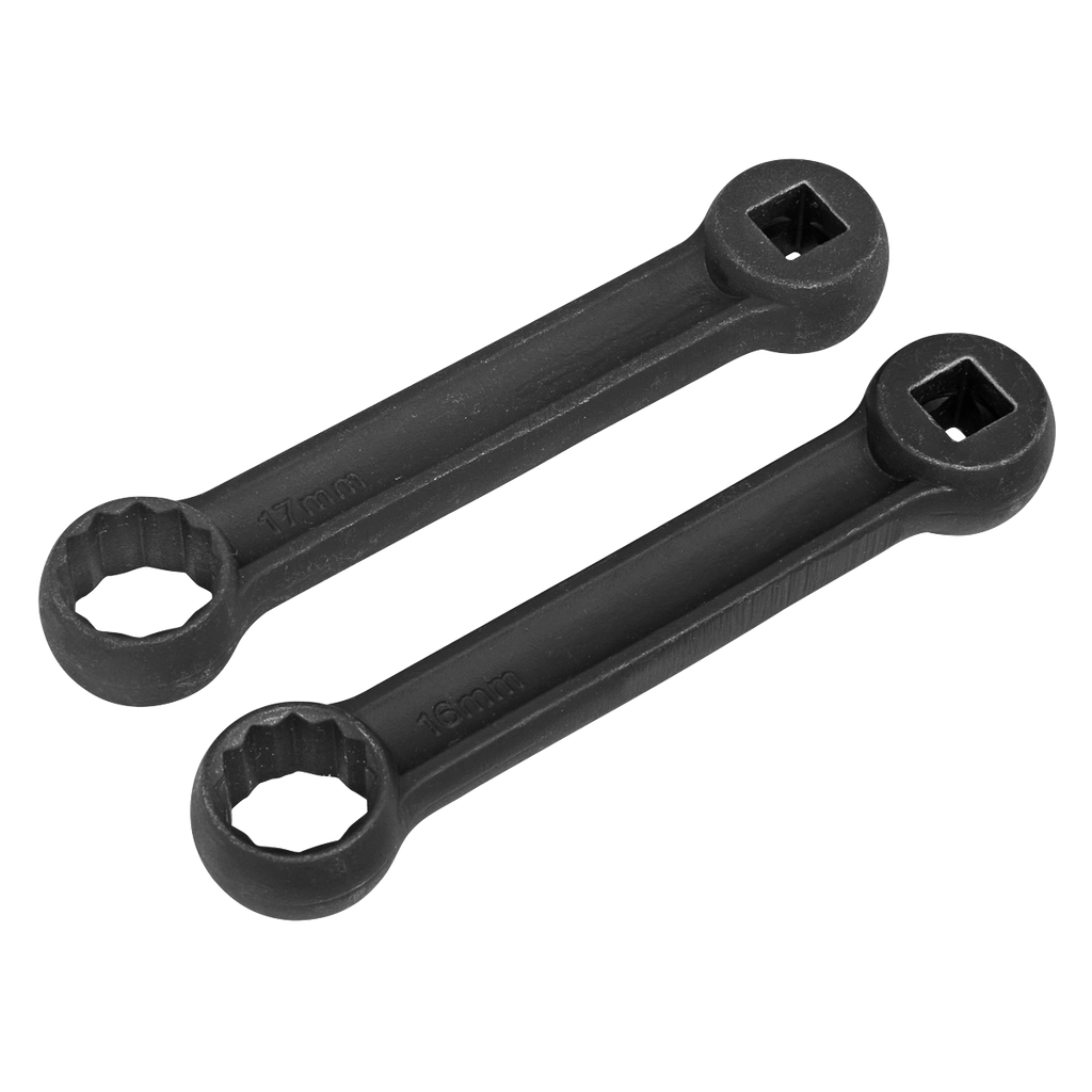 Engine Mount Spanner for Mercedes 16 & 17mm 2pc VS3005
