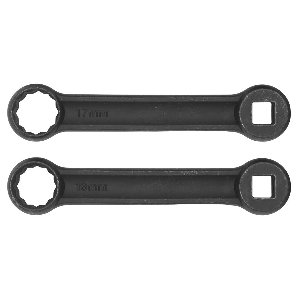 Engine Mount Spanner for Mercedes 16 & 17mm 2pc VS3005